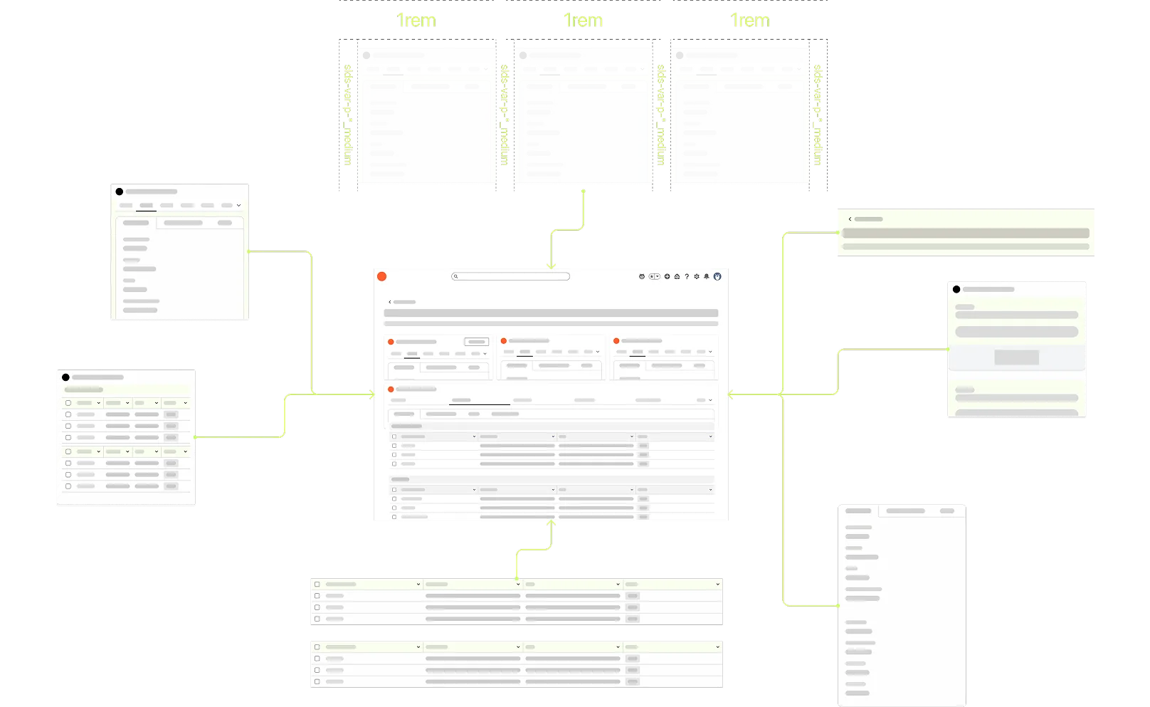 Modular component system — one core screen feeding reusable patterns across lenders